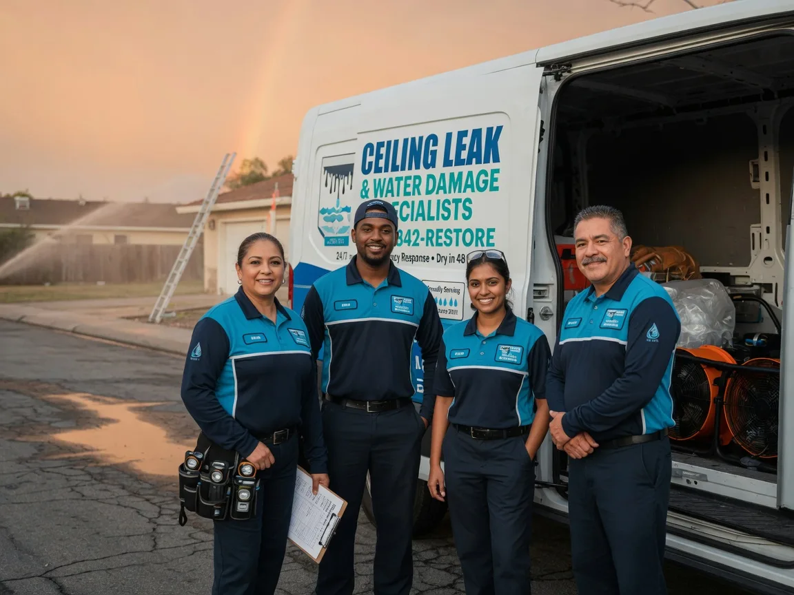 Ceiling Leak Cleanup company in Carroll, OH